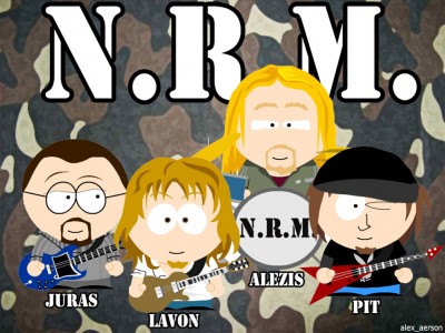N.R.M. у стылі South Park